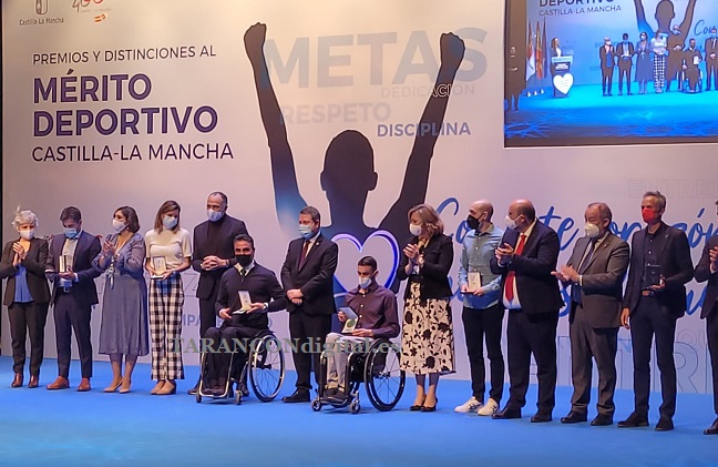 “Con este corazón movemos el mundo” ha sido el lema de la Gala de entrega de Reconocimientos y Medallas al Mérito Deportivo de Castilla la Mancha