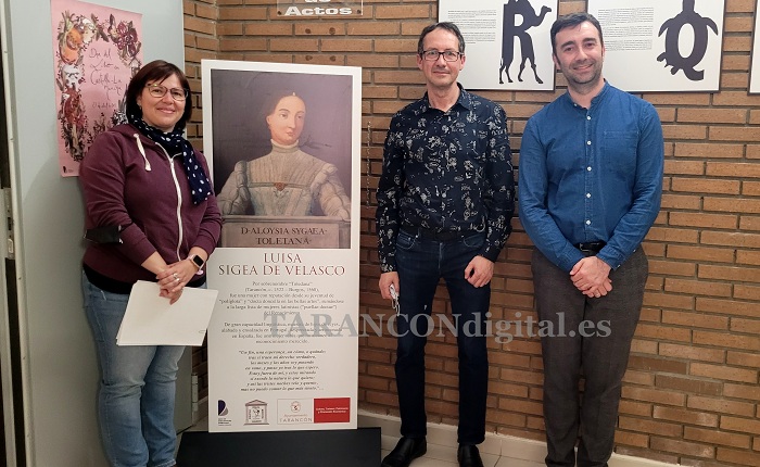 Recital Poético «Luisa Sigea 500 años después» en la Biblioteca de Tarancón con motivo del día del libro