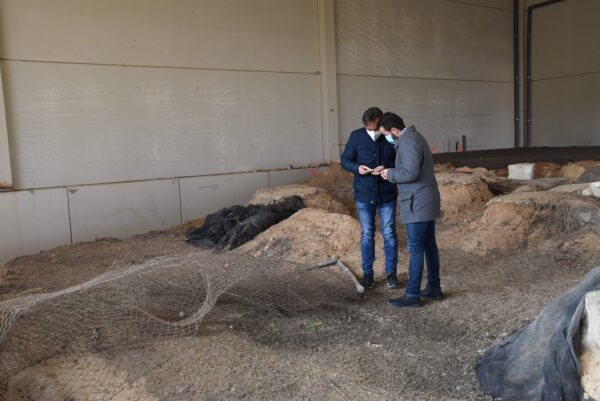 La Diputación colabora con el Ayuntamiento de Iniesta y la Junta en la musealización del yacimiento Punta del Barrionuevo
