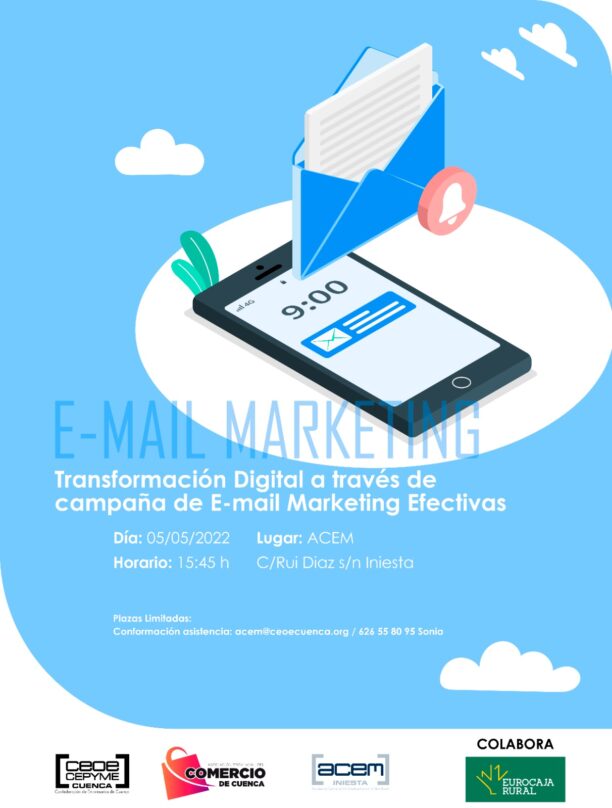 Ceoe Cepyme Cuenca y la Asociación del Comercio desarrollarán jornadas de digitalización por la provincia