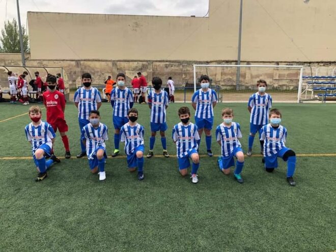 Valiosos empates de los equipos de la EFB Jesús de la Ossa ante la EF Azuqueca en la Liga Regional Interescuelas Grupo III