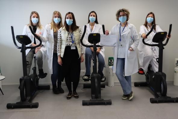 Facultativas del Hospital de Toledo, premiadas por un trabajo sobre  rehabilitación de pacientes con Covid