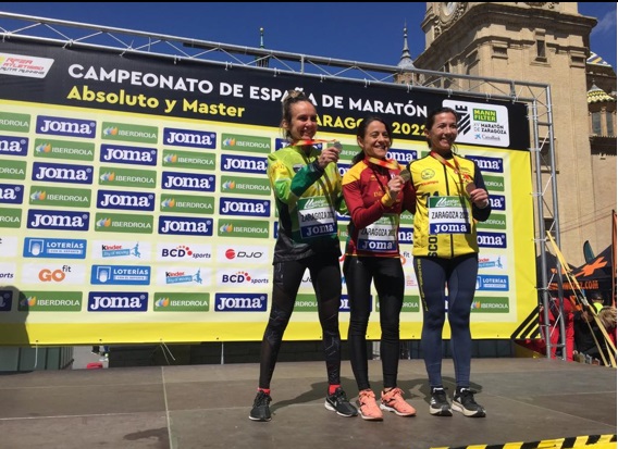 Montse Sánchez, del C.A. Reajo Fontense, se proclama subcampeona de España de Maratón Máster F45