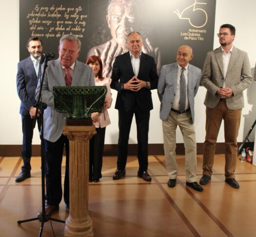 Tarancón y Úbeda unidos a través de los Quijotes de Paco Tito en el 25 aniversario de su creación