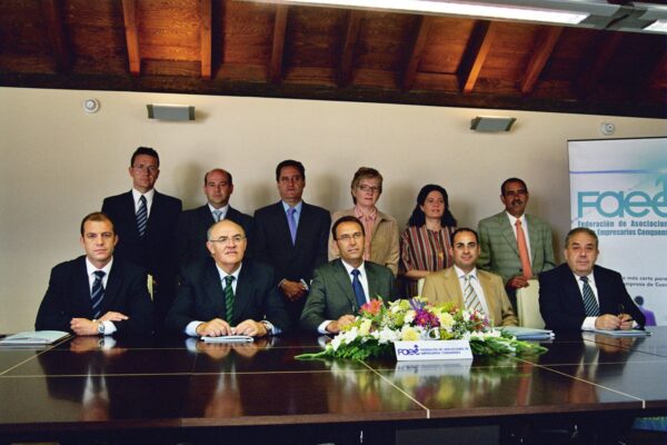 Ceoe Cepyme Cuenca y Ceoe Cepyme Tarancón muestran su pésame por el fallecimiento de José de la Ossa