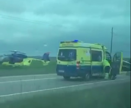 La Guardia Civil investiga a un conductor por un delito de homicidio imprudente en un choque frontal en la CM-200 a la altura de El Acebrón (Cuenca)