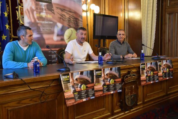 La Diputación presenta el IX Circuito de Pádel que amplía hasta 13 el número de sedes clasificatorias y un Máster Final en Iniesta