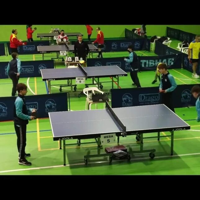 Tarancón acoge este fin de semana, el Campeonato Regional de Tenis de Mesa Veteranos 2022- El domingo día 22 en el pabellón Peña el Águila, con la participación de 35 raquetas