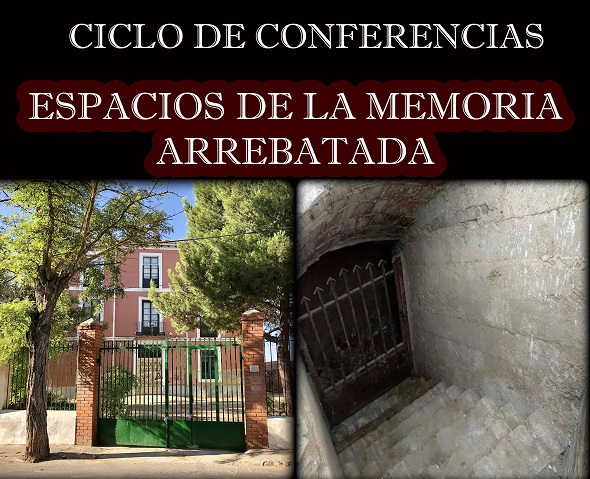 El próximo sábado 28 de mayo en Casa Parada de Tarancón tercera conferencia del ciclo «Espacios de la Memoria Arrebatada»
