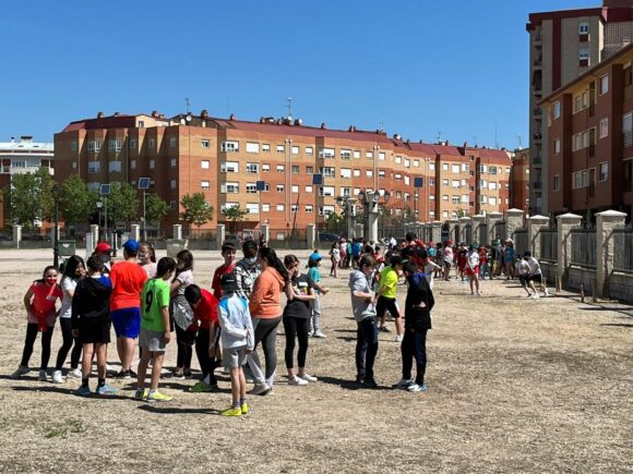 Jornada de juegos y deportes populares para escolares en el parque Ferial de Tarancón