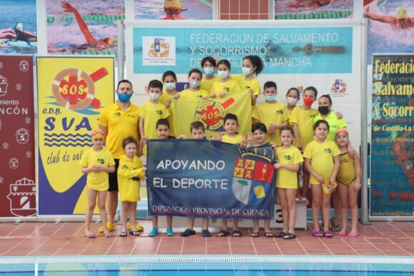 Los socorristas de categoría Alevin y Benjamín del SVAT viajan a Guadalajara el sábado al campeonato de Castilla la Mancha de Salvamento y Socorrismo, quinta jornada de la Liga Nacional Menores, con muchas opciones de podium