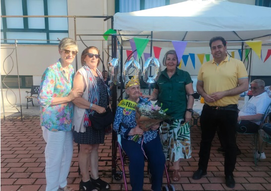 La optense Paula Hualda cumple 100 años de edad en la Residencia de Huete