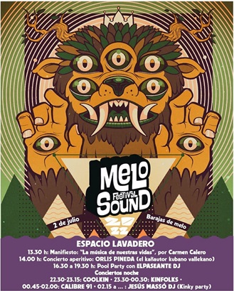 Barajas de Melo celebra este sábado 2 de julio la 9ª edición del » Melosound Fesfival»