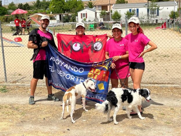 El Club Momo Agility Tarancón, logra clasificar para el Campeonato de España dos binomios y otro logra el campeonato de Castilla la Mancha en su categoría