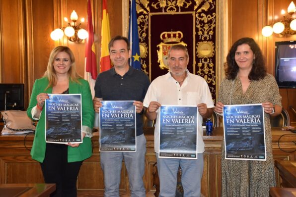 La Diputación de Cuenca acoge la presentación de ‘Noches Mágicas en Valeria’ que comenzará el próximo 25 de junio