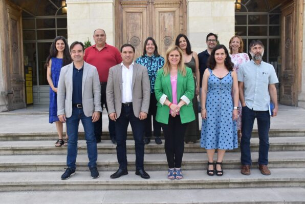 La Diputación acoge la presentación de la obra ‘Retablo. Un sueño’ realizada por la EA Cruz Novillo y el Coro Alonso Lobo