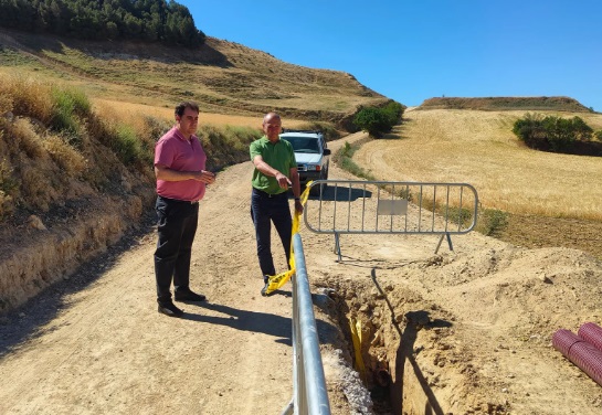 Intervenciones para el soterramiento de cables de electricidad en Huete