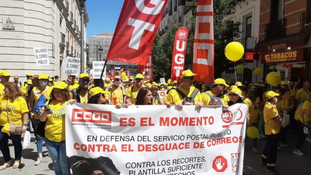 La huelga de Correos es secundada por más de un 50% de los trabajadores de Castilla-La Mancha