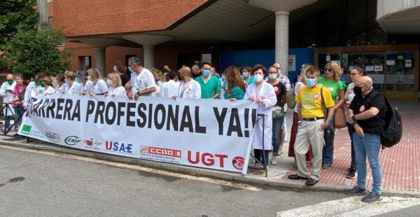Continúan las Movilizaciones para lograr la reanudación del sistema de Carrera Profesional en el SESCAM