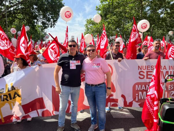 UGT FICA CLM pide en Madrid un Pacto de Estado por la Industria