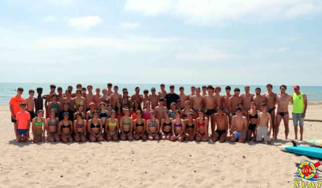 Socorristas cadetes y juveniles del SVAT han tomado parte en la Concentración de Tecnificación de Salvamento y Socorrismo  desarrollada en el Campello, organizada por la FSSCLM