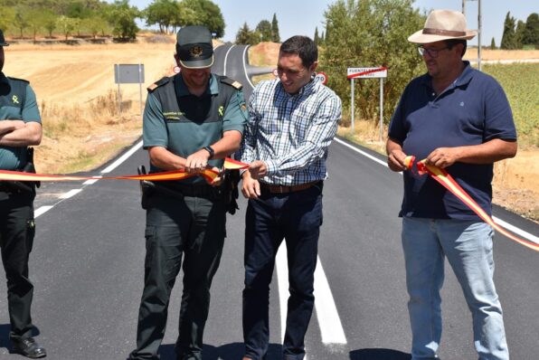 La Diputación mejora la carretera que une Villarejo de Fuentes con Fuentelespino de Haro con una inversión de 550.000 euros
