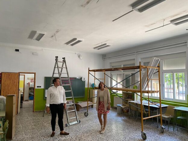 La Junta destina alrededor de 73.000 euros a la mejora de las instalaciones del colegio público de Almodóvar del Pinar