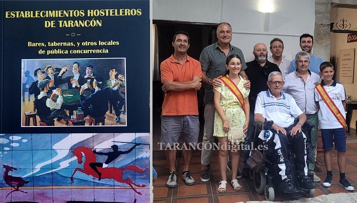 El patio de Casa Parada acoge una exposición fotográfica que refleja la historia de la hostelería en Tarancón