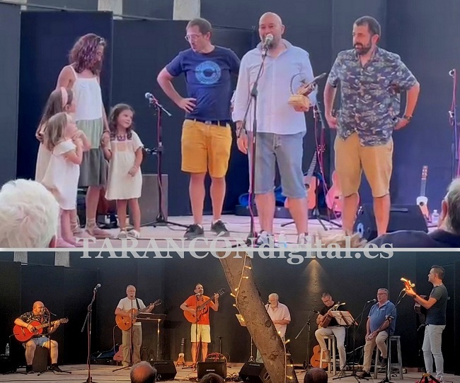José de la Ossa recibe el premio «Víctor Catalán» a título póstumo en la presentación del Festival Caño on que llega este año a su XVIII edición