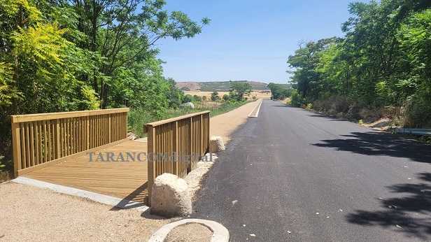 La primera fase de las obras del carril peatonal a la ermita de Riánsares en Tarancón concluyen la próxima semana