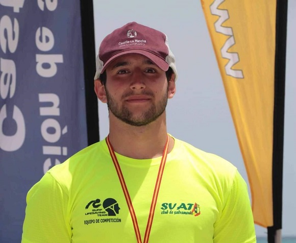 Pedro Almendros Diaz, se posiciona en la III Copa de España de Salvamento y Socorrismo en Playa tras la primera de las dos jornadas de la misma