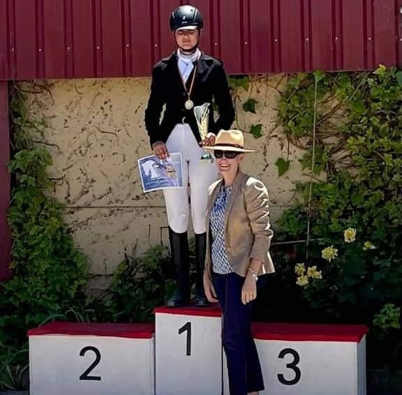 En Albacete, Clara Guerrero Espada, nuevo podium en Doma Clásica en la última prueba previa a las vacaciones de Agosto en esta disciplina