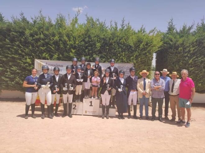 Buen nivel y organización en el V Concurso Territorial de Doma Clásica Equidepor Víctor Navarro celebrado en Tarancón