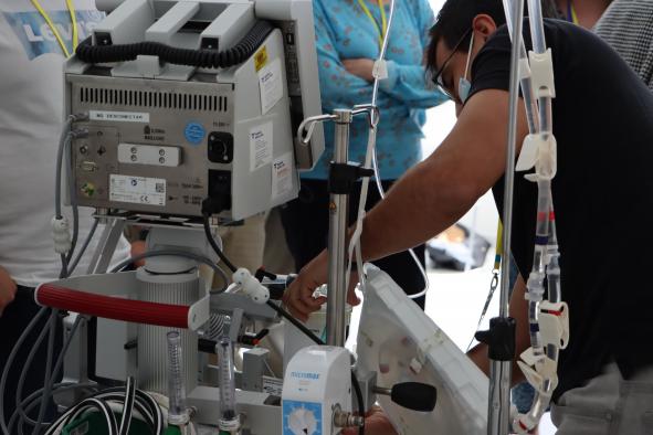 El servicio de Medicina Intensiva del Hospital Universitario de Toledo forma a medio centenar de profesionales sanitarios en terapia ECMO