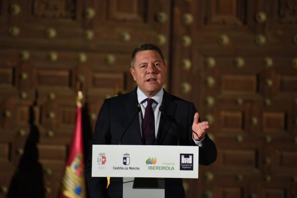 El presidente de Castilla-La Mancha avanza la instalación de fibra óptica en el Polígono Industrial de Molina de Aragón