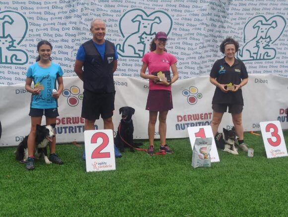 Buenos resultados del CD Momo Agility Tarancón en la prueba “Sextuple de Cantabria 2022” a la que acudió con una excelente representación de canes y su presidenta como  adiestradora.