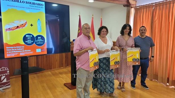 La recaudación del «Bocadillo Solidario» de las Fiestas de Tarancón será para el programa Ayudas de Emergencia puesto en marcha por Cruz Roja y Asuntos Sociales