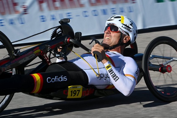 Con una medalla de bronce (Team Relay) y dos quintos puestos, regresa Luis Miguel García-Marquina del Campeonato del Mundo de Ciclismo Adaptado.