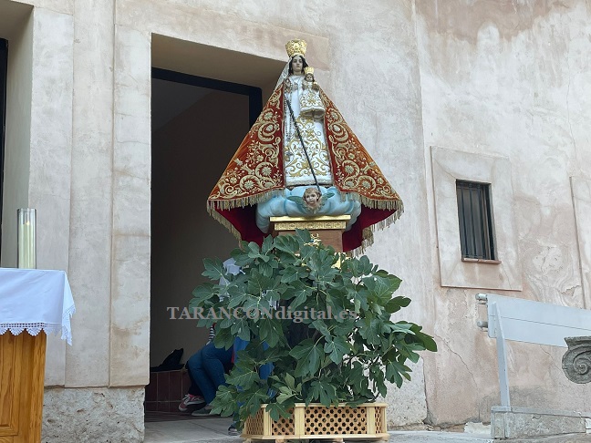 Tarancón cumple con la tradición de la misa del alba en la ermita de Riánsares ante la imagen de la patrona