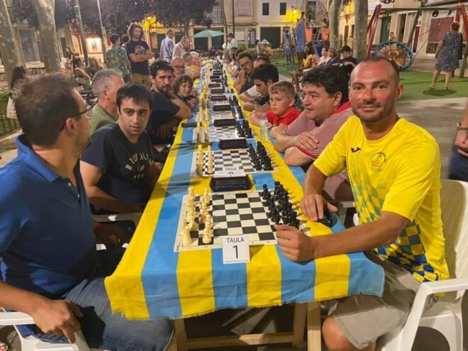 El ajedrecista taranconero Rubén Alonso Cañete, se impone en el Torneo de Sant Jaumet Es Castell de Menorca
