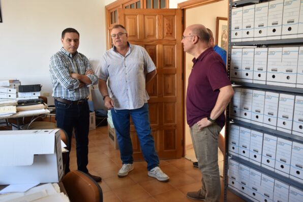 La Diputación de Cuenca ayudará al Ayuntamiento de Cañaveras en la retirada de un desprendimiento de rocas