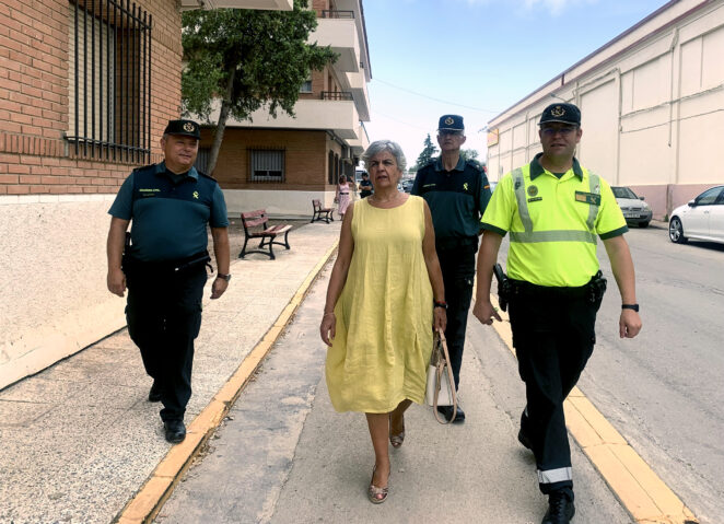 La subdelegada del Gobierno en Cuenca visita el cuartel de la Guardia Civil de Tarancón