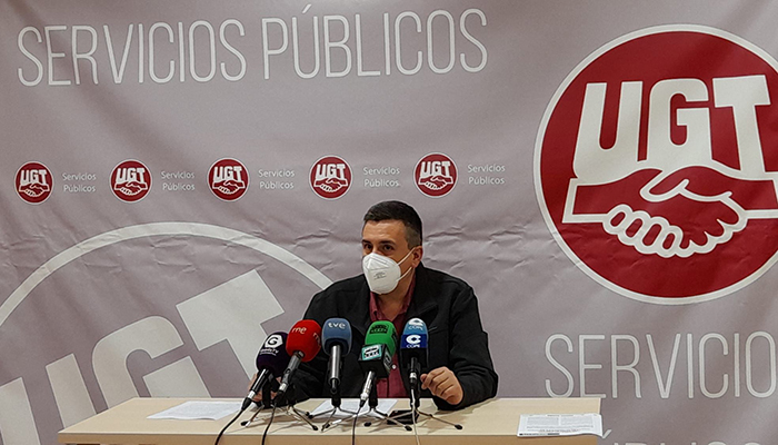 UGT insiste en la necesidad de que “afloren” nuevas plazas en sustitución de los contratos Covid en el SESCAM