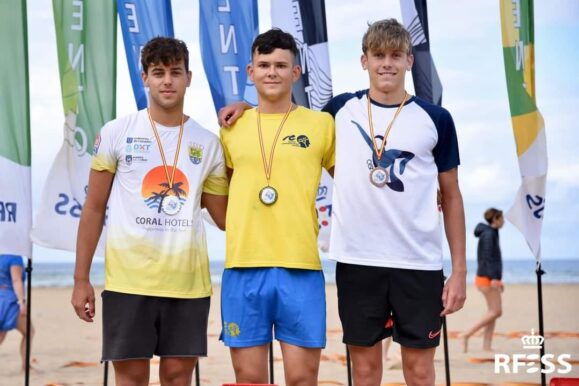 Los socorristas taranconeros, logran cinco podium en el XXXIV campeonato de España de Salvamento y  Socorrismo disputado en Cantabria el ultimo fin de semana de julio