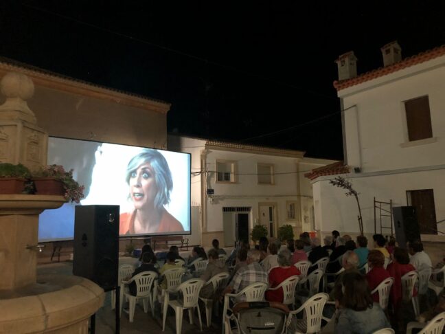 La Diputación de Cuenca está desarrollando durante septiembre y octubre el programa Cine en el Ámbito Rural