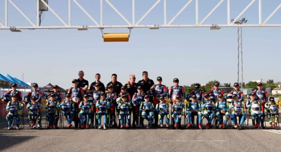 En el circuito DR7 de Tarancon, se juegan la Copa Dani Rivas de  Mini Motos y Mini GP los jóvenes pilotos el domingo en la matinal
