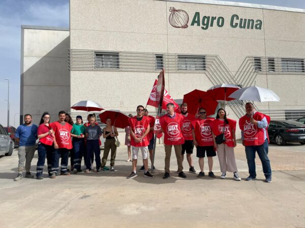 UGT demanda ante los tribunales los retrasos continuados en el pago de salarios en la empresa Agrocuna (Daimiel)