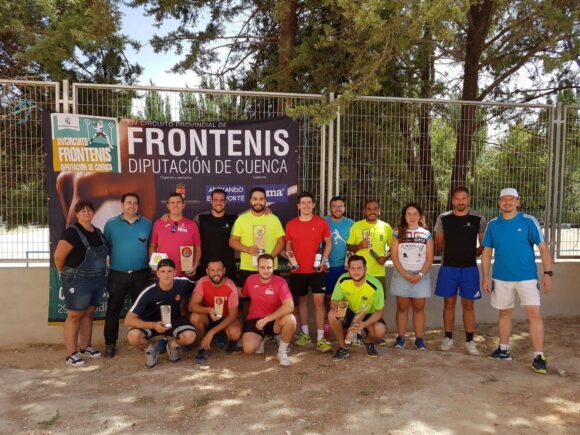 Cristian  Martínez y José Andrés Mota se imponen en el Torneo de Frontenis de Huete