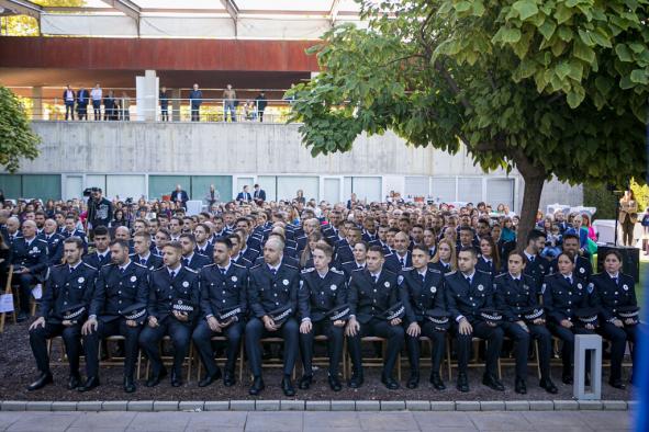El Ejecutivo Regional destaca la labor de la Policía Local para garantizar que la ciudadanía pueda vivir en libertad y democracia