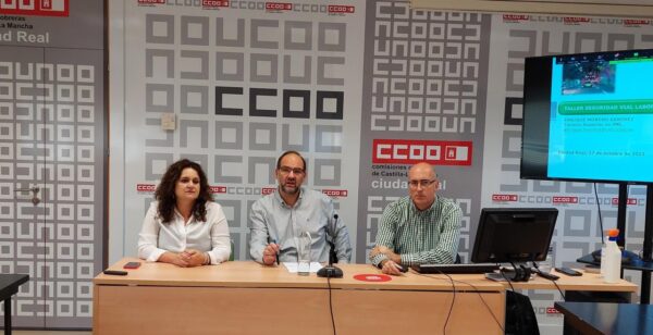 CCOO CLM pide a las empresas planes de prevención y actuación frente a los accidentes de tráfico laborales